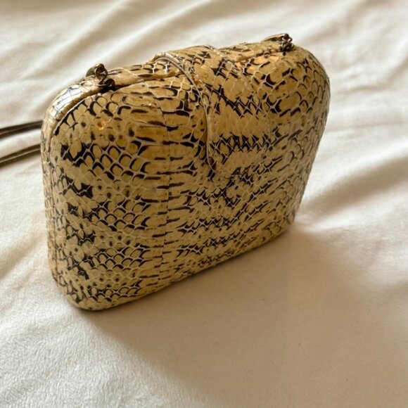 Gorgeous Vintage Le Ann Python Purse - Picture 4 of 11